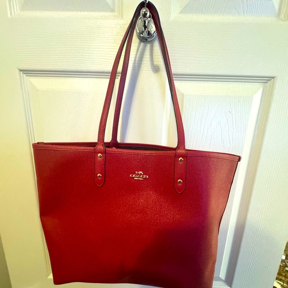 Authentic Fully Reversible Coach Tote - Picture 10 of 10